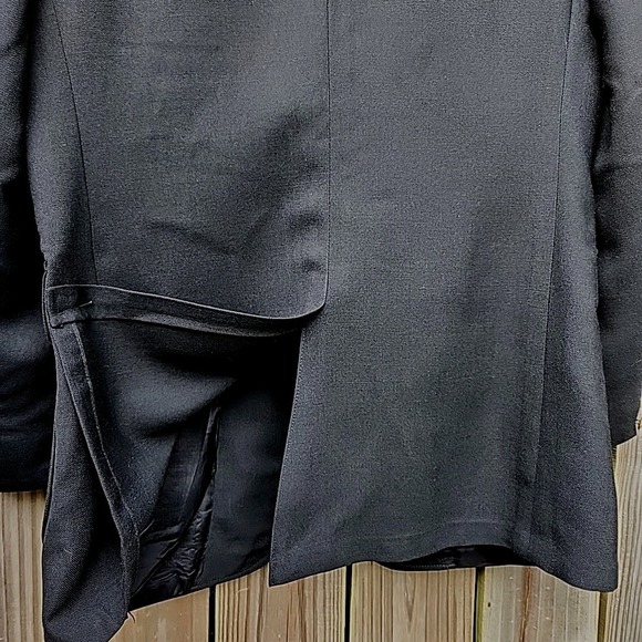 Men BLACK GOLD BUTTON Blazer Country Club Jacket 42L Old Money Luxury Stafford - Picture 9 of 16